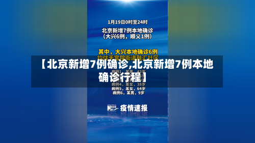 【北京新增7例确诊,北京新增7例本地确诊行程】-第2张图片