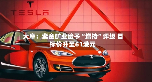大摩：紫金矿业给予“增持	”评级 目标价升至61港元-第3张图片