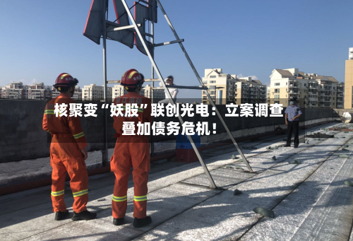 核聚变“妖股”联创光电：立案调查叠加债务危机！-第2张图片