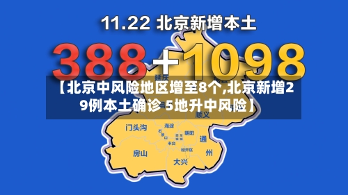 【北京中风险地区增至8个,北京新增29例本土确诊 5地升中风险】