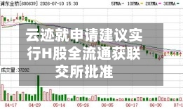 云迹就申请建议实行H股全流通获联交所批准-第1张图片