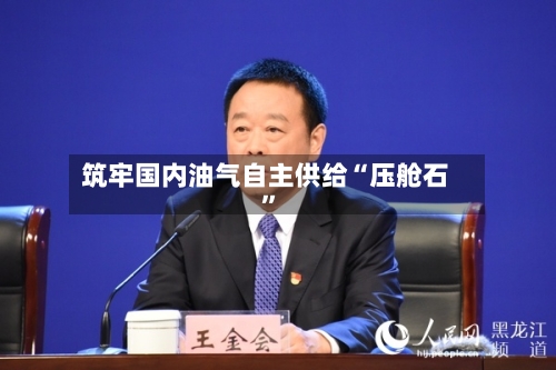 筑牢国内油气自主供给“压舱石”