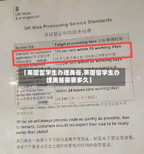 【英国留学生办理美签,英国留学生办理美签需要多久】-第2张图片