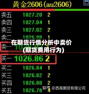 在期货行情分析中卖价(期货费用行为)-第3张图片
