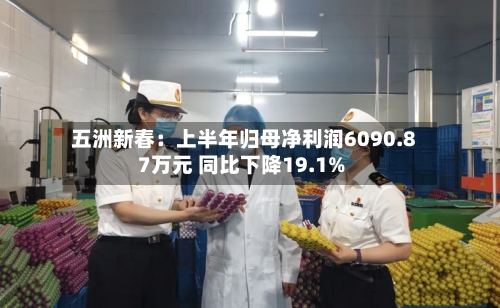 五洲新春：上半年归母净利润6090.87万元 同比下降19.1%-第1张图片