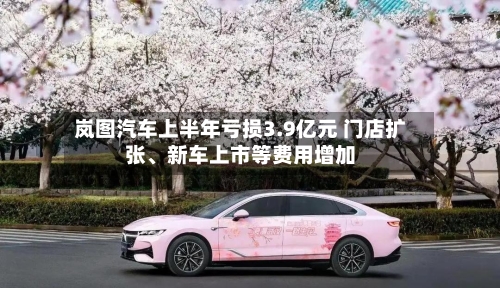 岚图汽车上半年亏损3.9亿元 门店扩张、新车上市等费用增加-第2张图片