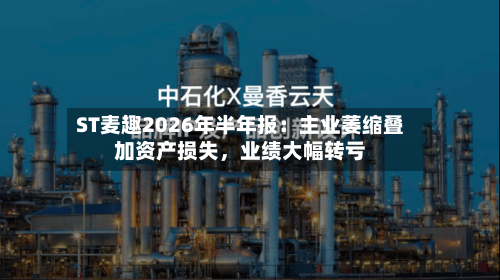 ST麦趣2026年半年报：主业萎缩叠加资产损失，业绩大幅转亏-第3张图片