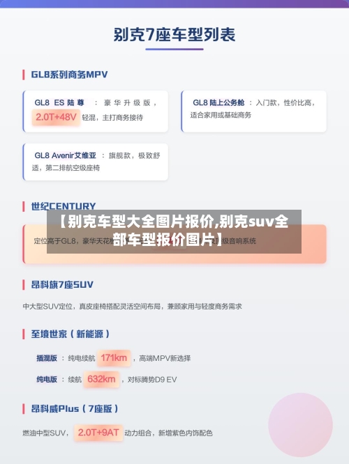 【别克车型大全图片报价,别克suv全部车型报价图片】-第2张图片